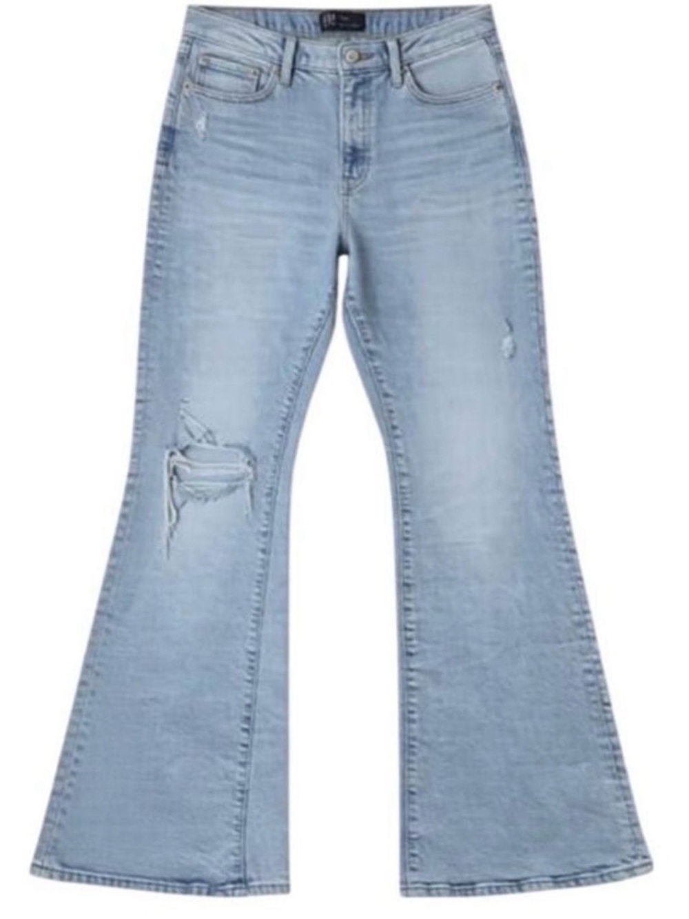 Light Wash Flared Women’s Jeans